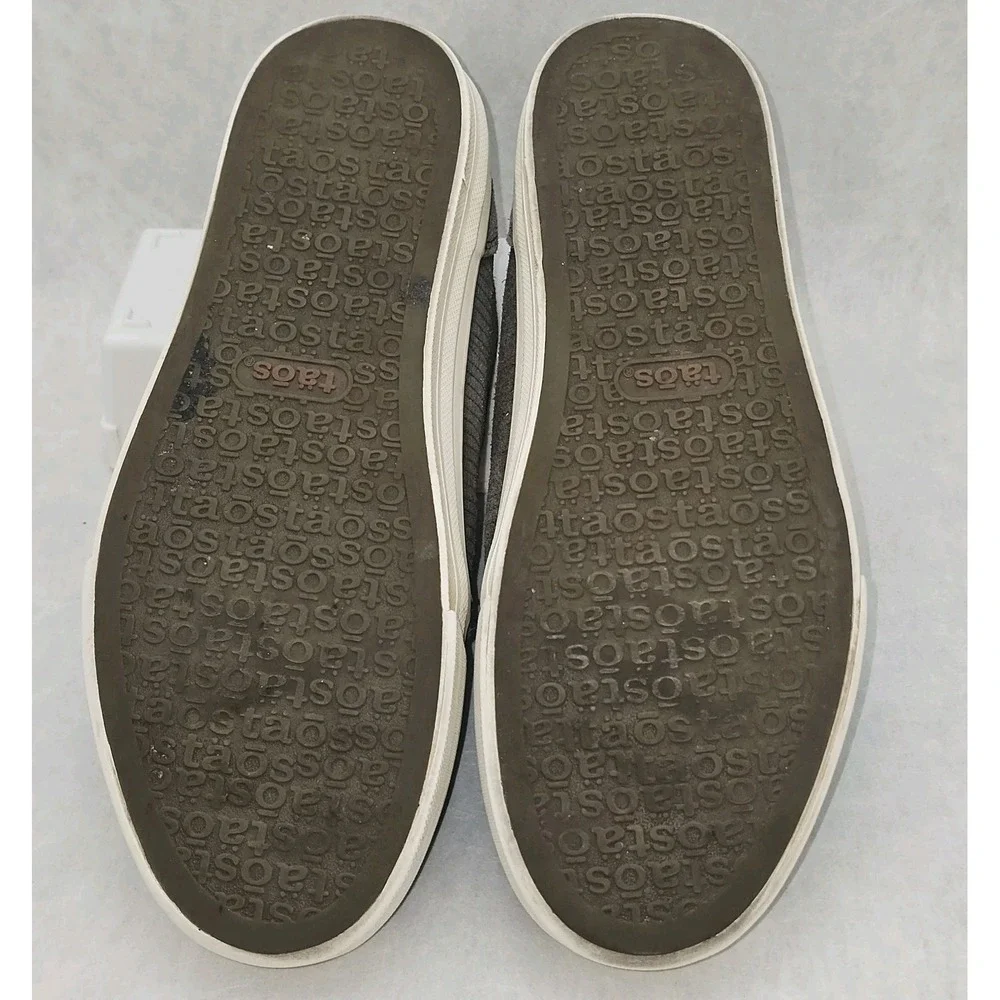 Taos Soul Taupe Embossed Suede EU 40 US 9.5 Women's Sneaker Shoes Arch Support